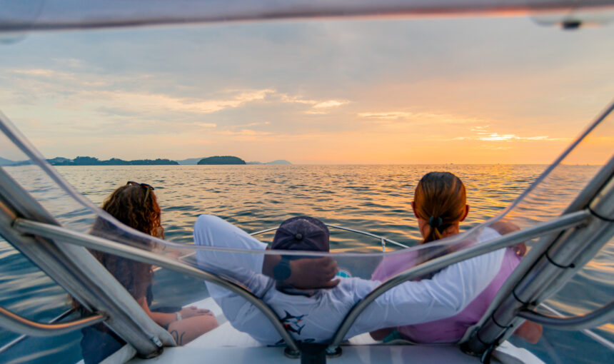 Champagne Sunset Cruise for 2 Private Charter Costa Rica