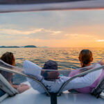 QM2 Boat Tours Sunset