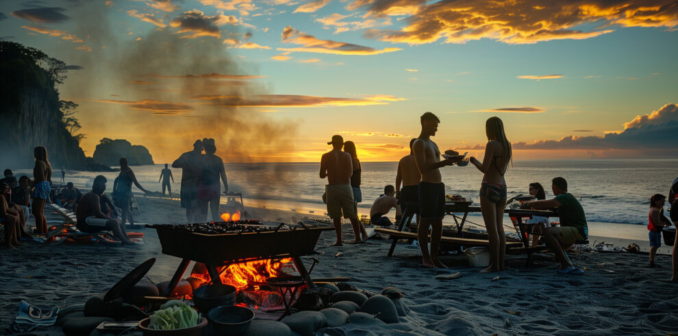 QM2 Boat Tours Beach BBQ